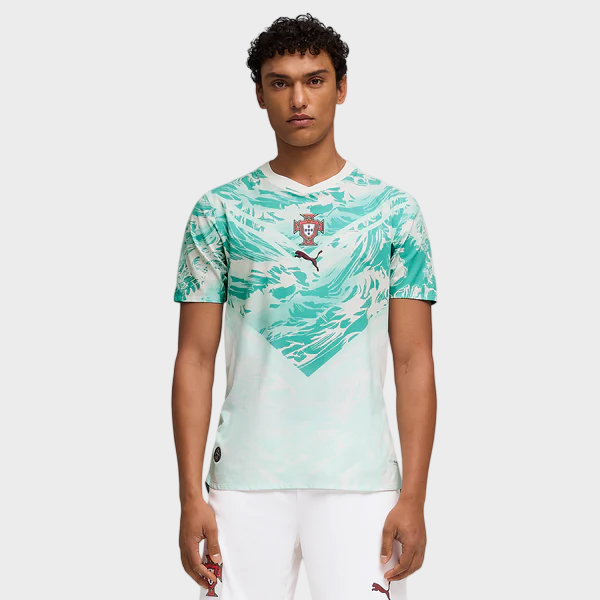 Camisa Portugal II 26/27 - Torcedor Puma Masculina - Verde