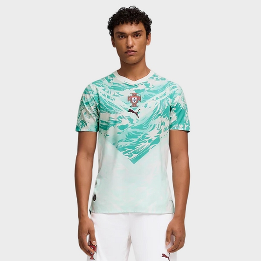 Camisa Portugal II 26/27 - Torcedor Puma Masculina - Verde