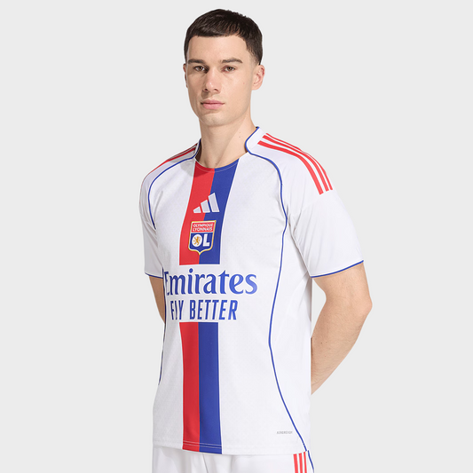 Camisa Lyon I 25/26 - Torcedor Adidas - Branca