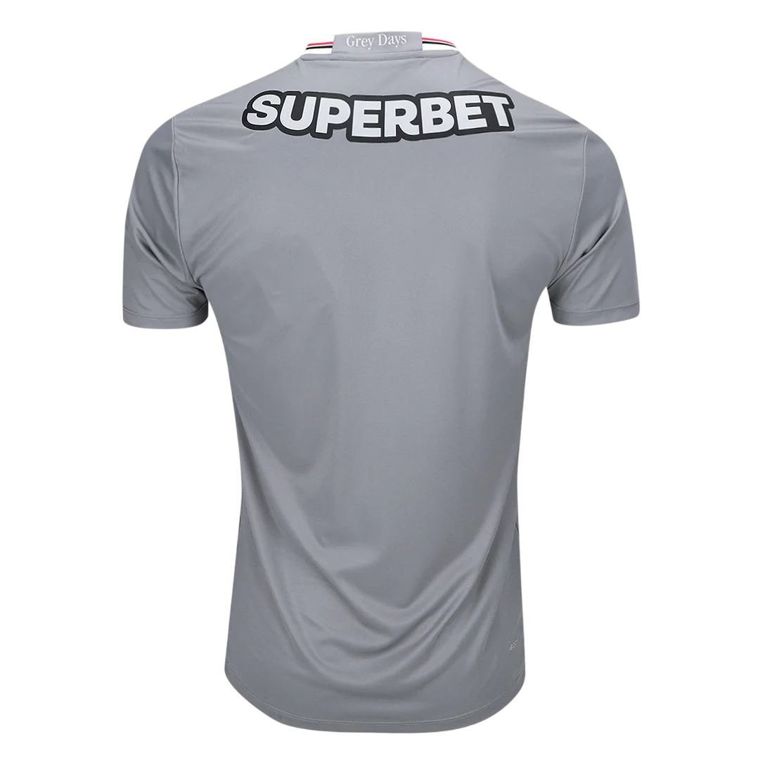 Camisa São Paulo Grey Day 25/26 - Cinza