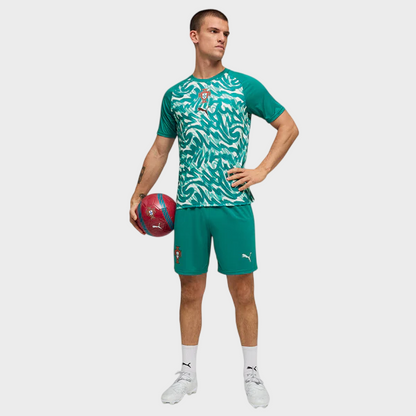 Camisa Portugal Treino 26/27 - Torcedor Puma Masculina - Verde