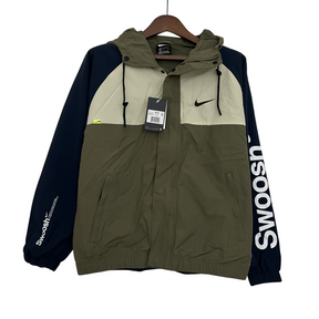 Corta Vento Nike - Verde e Azul - Swoosh