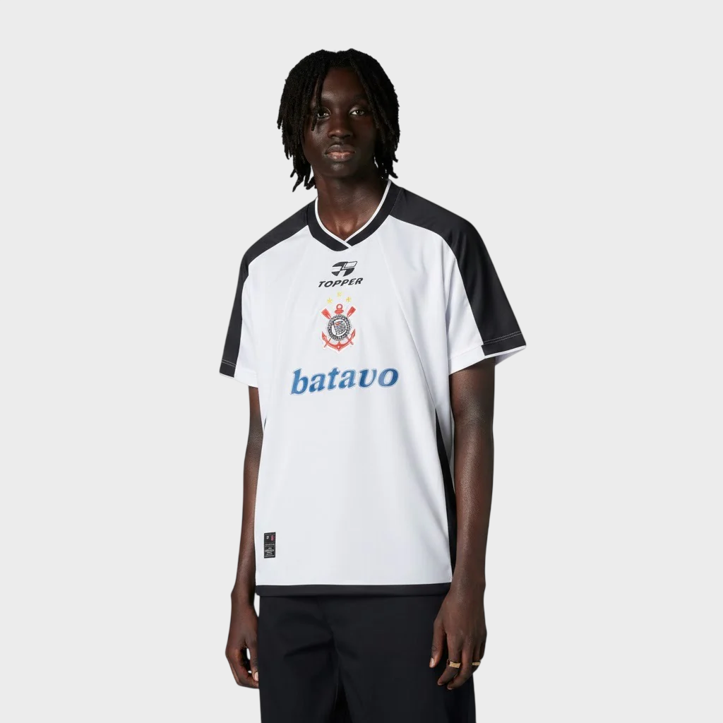 Camisa Corinthians I 2000 Retrô - Branca