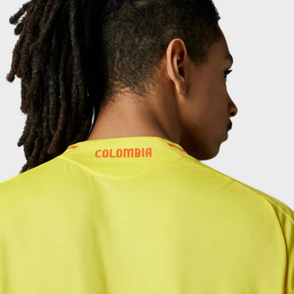 Camisa Colômbia I 24/25 - Torcedor Adidas Masculina - Amarela