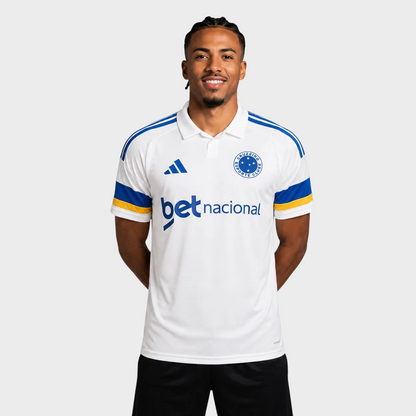 Camisa Cruzeiro III 26/27 - Torcedor Masculina - Branca
