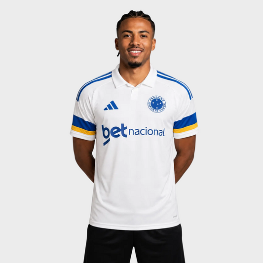Camisa Cruzeiro III 26/27 - Torcedor Masculina - Branca