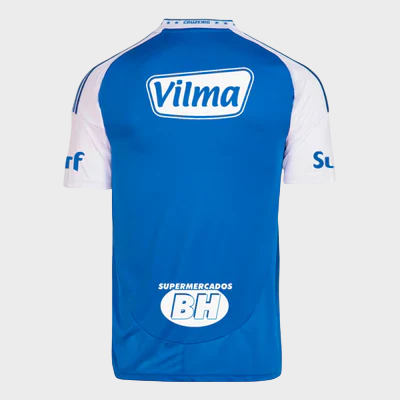 Camisa Cruzeiro I 25/26 - Azul + Patrocínios