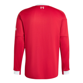Camisa Liverpool I Manga Longa 25/26 - Torcedor Nike Masculina - Vermelha