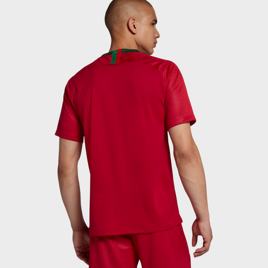 Camisa Portugal I 2018 - Torcedor - Vermelha - Retrô