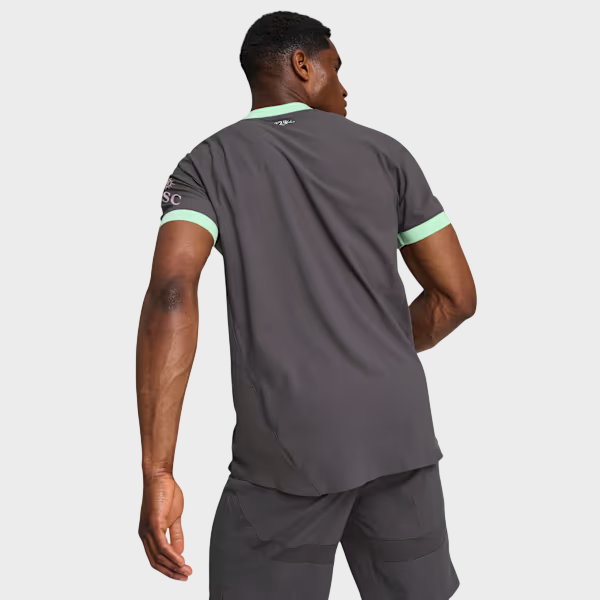 Camisa AC Milan III 24/25 - Torcedor Puma Masculina - Cinza