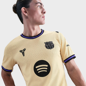 Camisa Barcelona II 25/26 - Jogador Nike Masculina - Bege