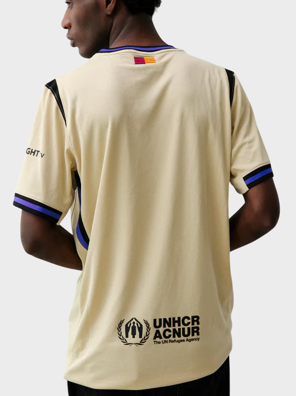 Camisa Barcelona II 25/26 - Torcedor Nike Masculina - Bege