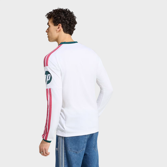 Camisa Real Madrid I Manga Longa 26/27 Torcedor - Branca
