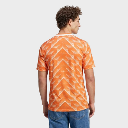 Camisa Holanda I 1988/89 Adidas - Laranja - Retrô
