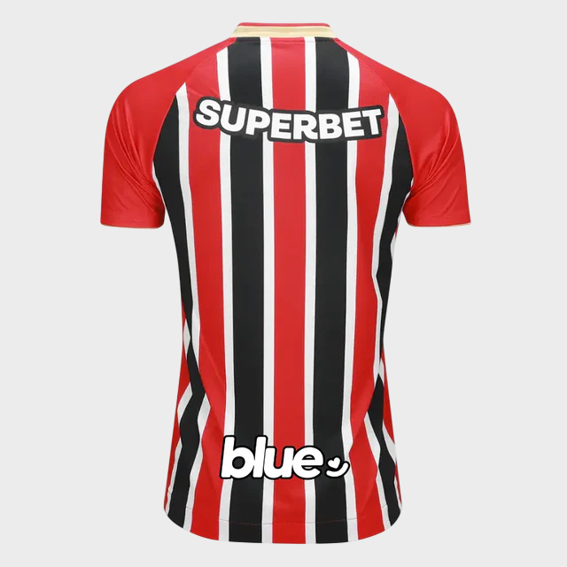 Camisa São Paulo II 25/26 - Listrada + Patrocínios