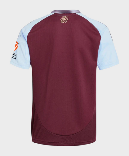 Camisa Aston Villa I 24/25 AdidasTorcedor Masculina - Vinho e Azul