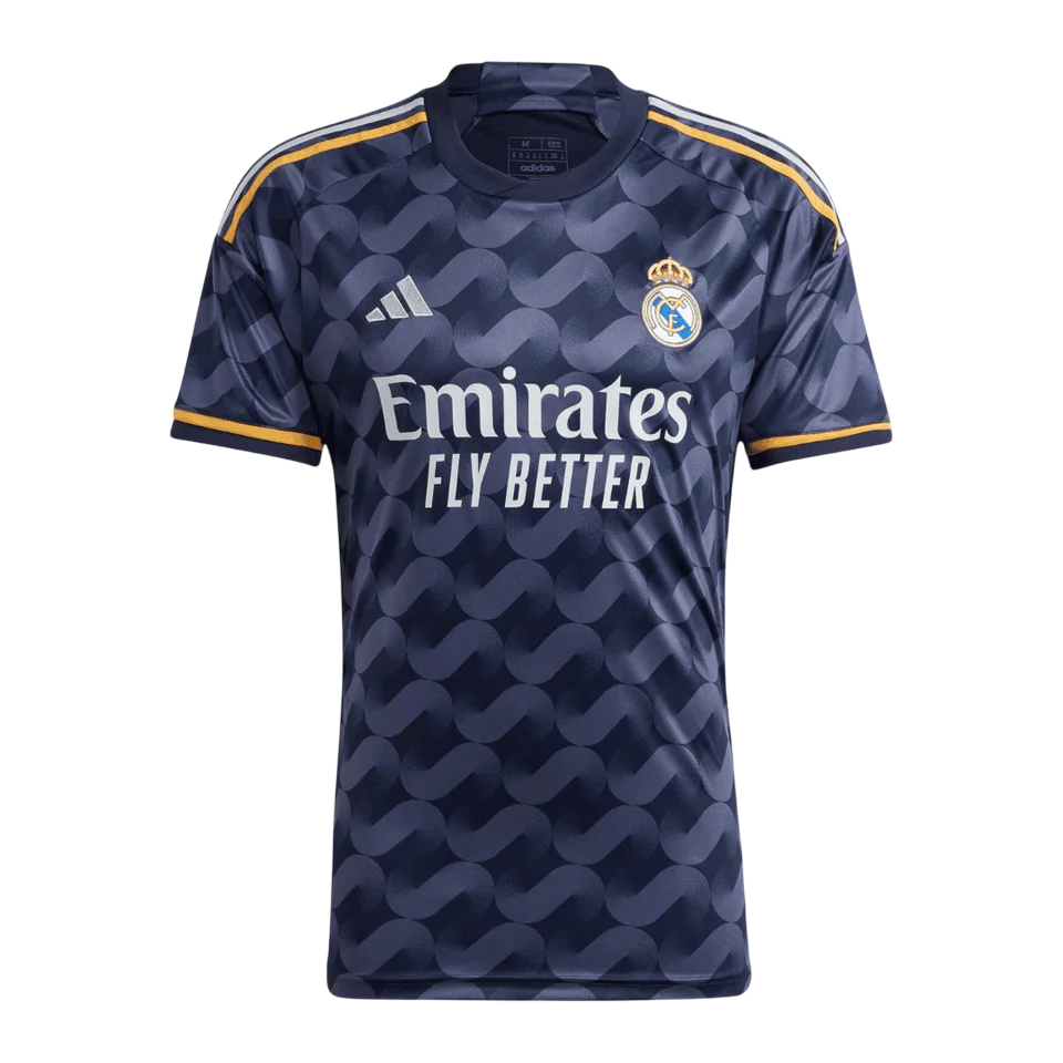 Camisa Real Madrid II 23/24 Torcedor Adidas Masculina - Azul