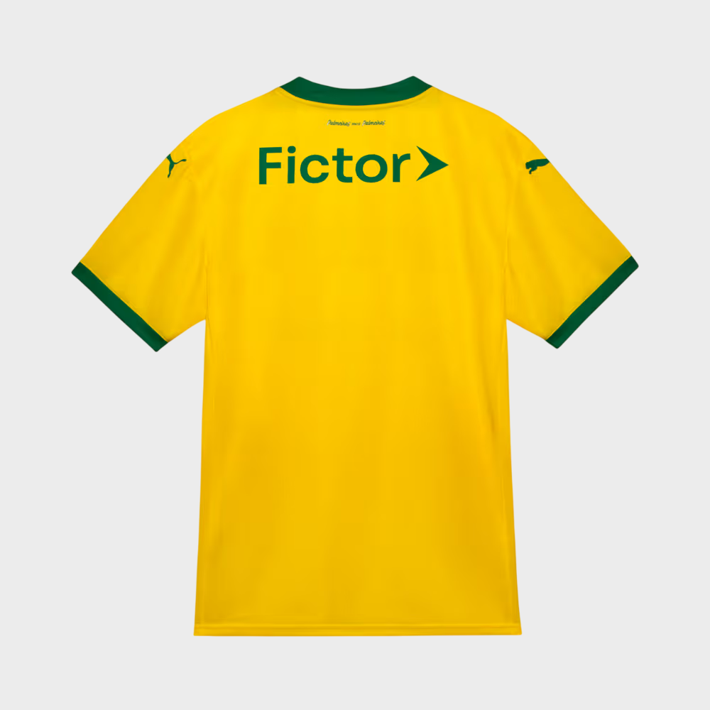 Camisa Palmeiras III 25/26 Torcedor Puma - Amarela [PRÉ-VENDA]