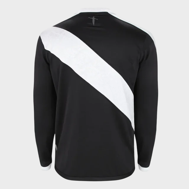 Camisa Vasco I Manga Longa 24/25 - Preta