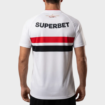Camisa São Paulo I 26/27 - Branca e Vermelha