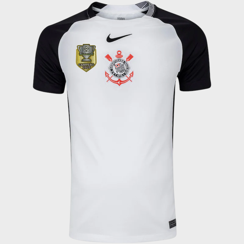 Camisa Corinthians I 25/26 - Torcedor - Branca