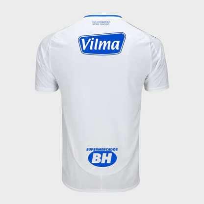 Camisa Cruzeiro II 25/26 - Branca + Patrocínios