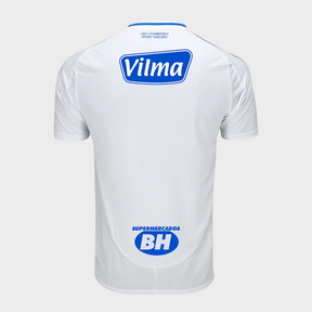Camisa Cruzeiro II 25/26 - Branca + Patrocínios