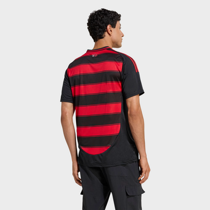 Camisa Flamengo I 25/26 - Torcedor Masculina - Vermelha e Preta