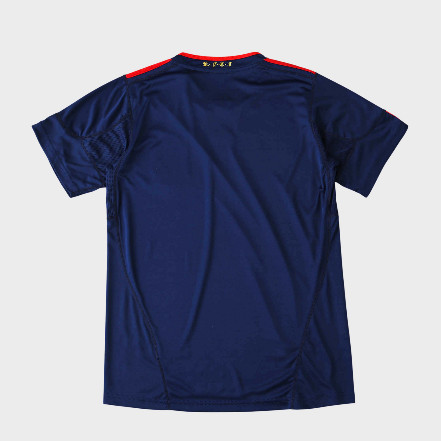 Camisa Espanha II 2010 - Azul - Retrô