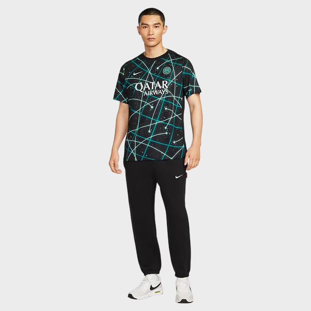 Camisa Inter de Milão Pré-Jogo 25/26 Torcedor Nike Masculina - Azul