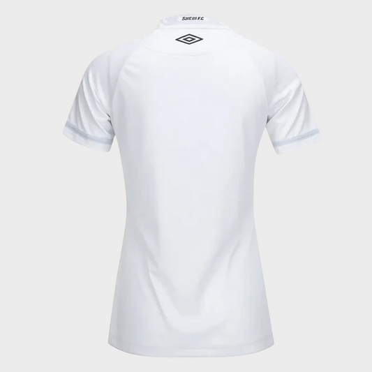 Camisa Santos Feminina I 25/26 - Branca