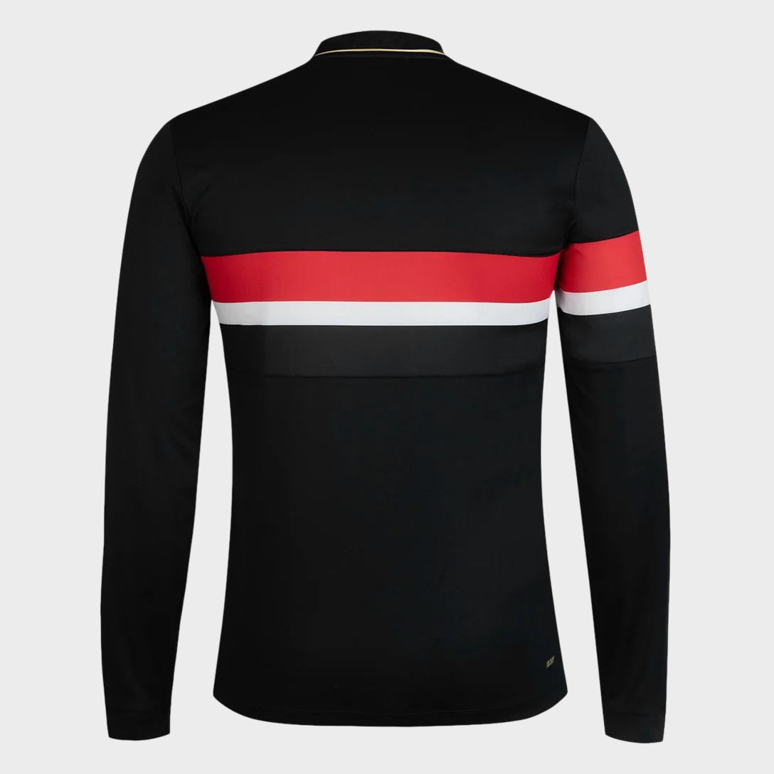 Camisa São Paulo III Manga Longa Comemorativa 25/26 - Preta [PRÉ-VENDA]