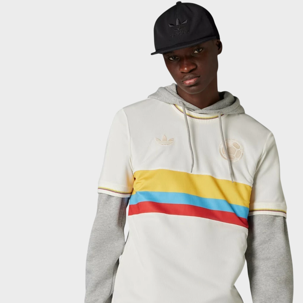 Camisa Colômbia Centenário - Torcedor Adidas - Branca