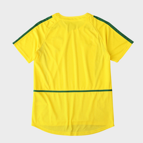 Camisa Seleção Brasileira I 2002 Nike - Retrô - Amarela