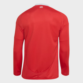 Camisa Internacional I Manga Longa 25/26 - Vermelha