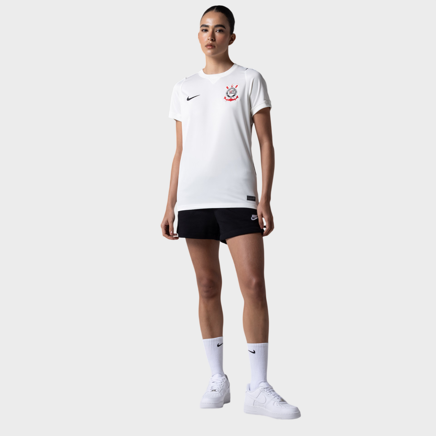 Camisa Corinthians Feminina I 26/27 - Torcedor - Branca