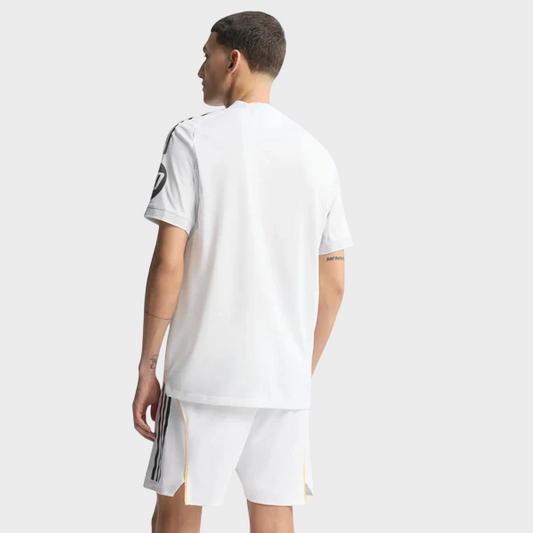 Camisa Real Madrid I 25/26 Torcedor Adidas Masculina - Branca