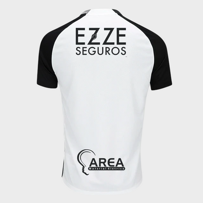 Camisa Corinthians I 25/26 - Torcedor - Branca + Patrocínios