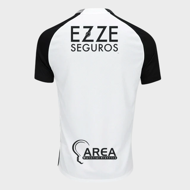 Camisa Corinthians I 25/26 - Torcedor - Branca + Patrocínios