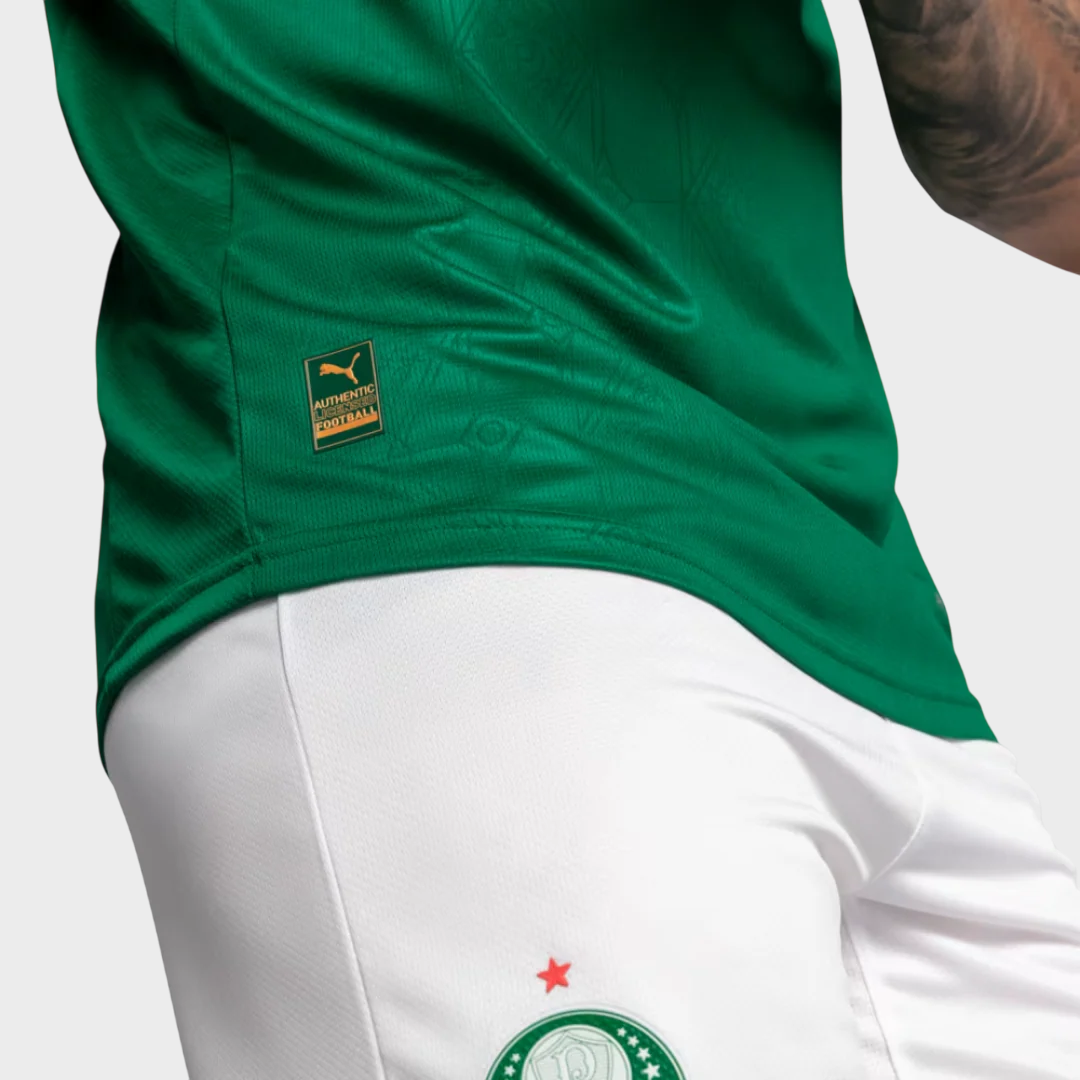 Camisa Palmeiras I 25/26 - Jogador Puma Masculina - Verde