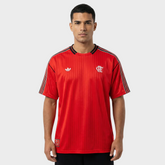 Camisa Flamengo Terrace Icons Unissex 2025 - Vemelha
