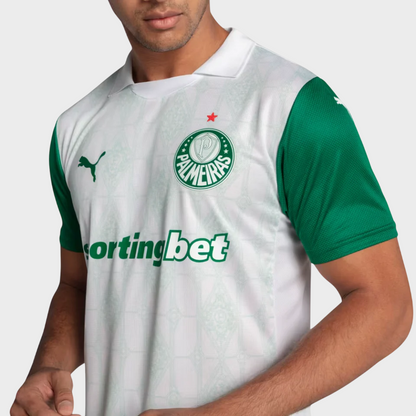 Camisa Palmeiras II 25/26 - Jogador Puma Masculina - Branca