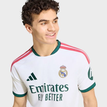 Camisa Real Madrid I 26/27 Torcedor Adidas Masculina - Branca