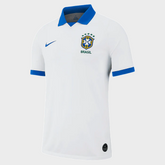 Camisa Seleção Brasileira III 19/20 Nike - Retrô - Branco e Azul