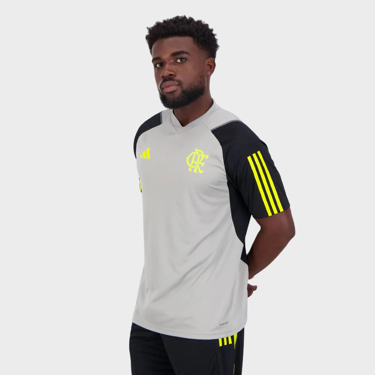 Camisa Flamengo Treino 24/25 - Cinza
