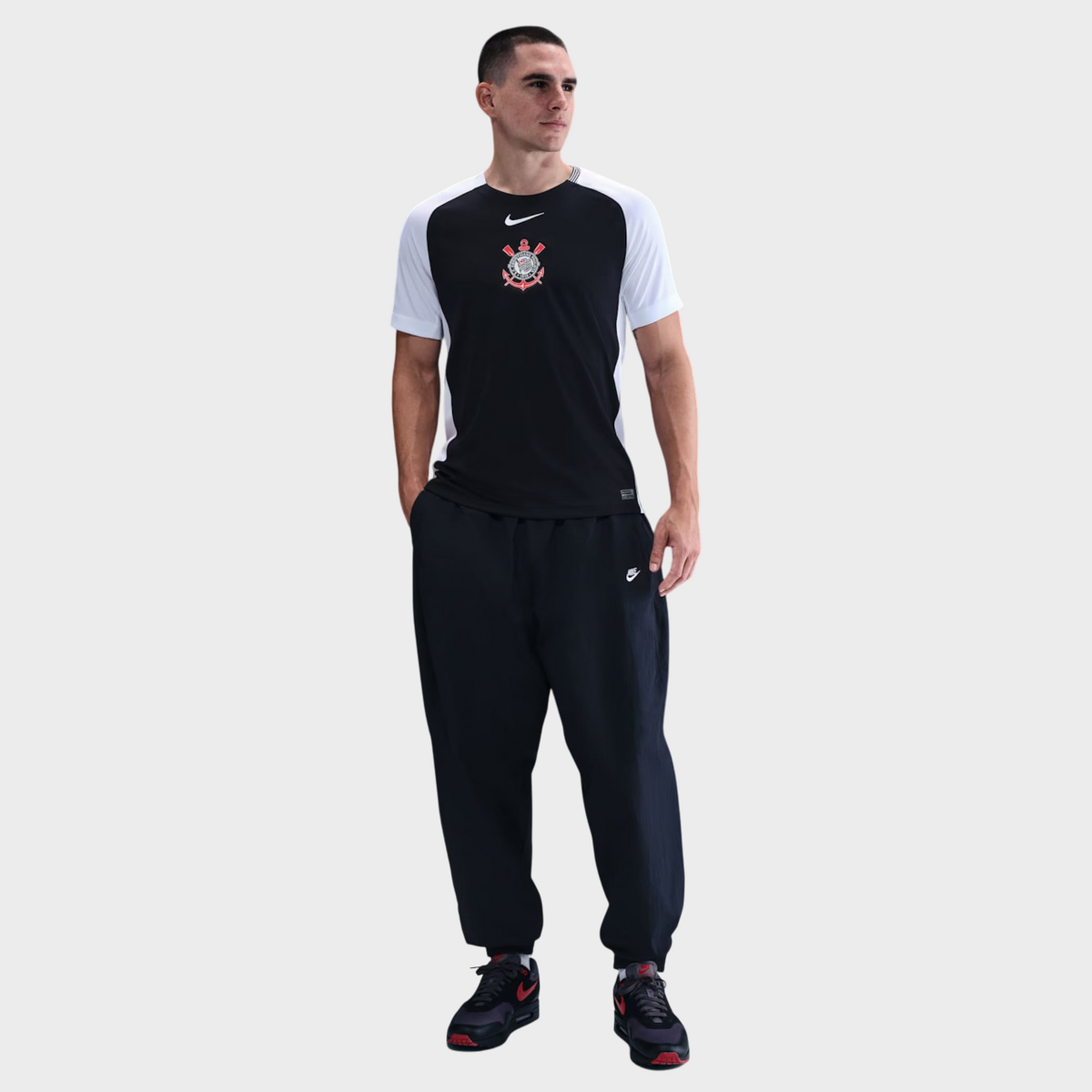 Camisa Corinthians II 25/26 - Torcedor - Preta