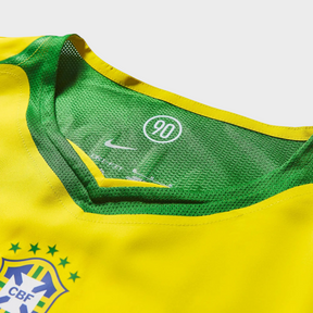 Camisa Seleção Brasileira I 2004 Reedição Total 90 Nike - RONALDINHO 10