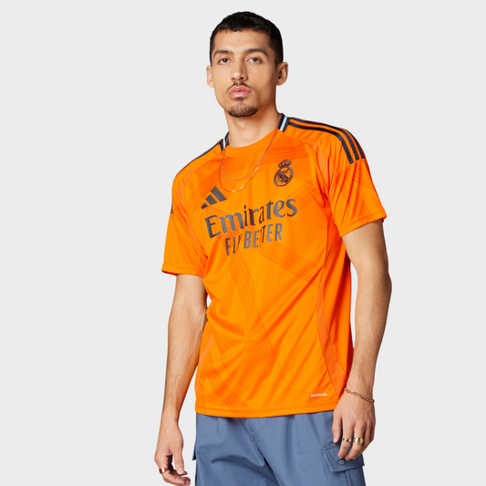 Camisa Real Madrid II 24/25 - Torcedor - Masculina - Laranja
