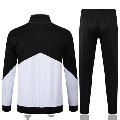 Conjunto Agasalho Treino Corinthians 25/26 - Preto e Branco
