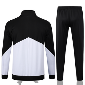 Conjunto Agasalho Treino Corinthians 25/26 - Preto e Branco